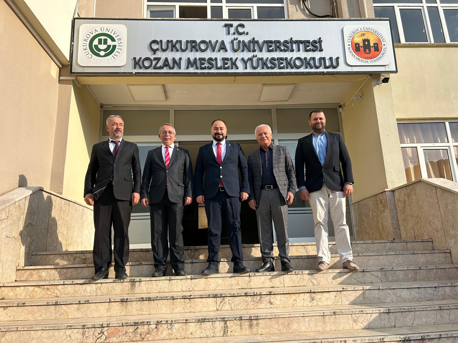 Yeniden Refah Partisi Kozan Belediye Başkan Adayı Harun Abdullah BAYSAL’dan Müdürümüz Prof.Dr. Volkan YURDADOĞ’a Nezaket Ziyareti