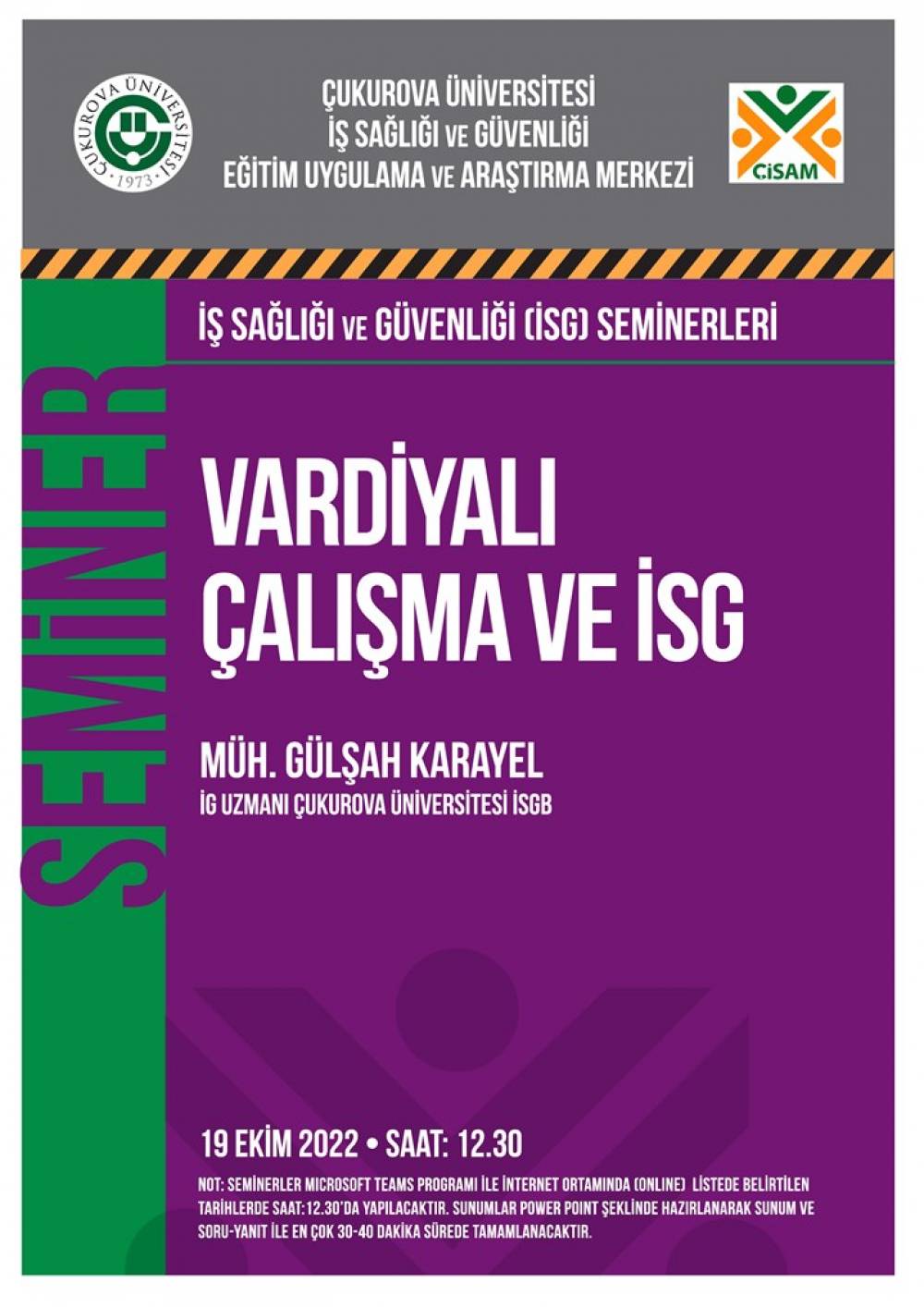 Vardiyalı Çalışma ve İSG