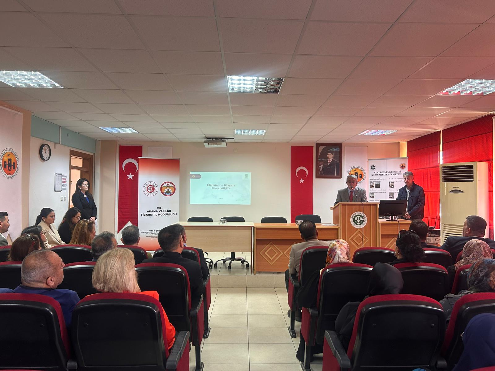 Meslek Yüksekokulumuzda “Kooperatifçilik Bilgilendirme Toplantısı” Yapıldı