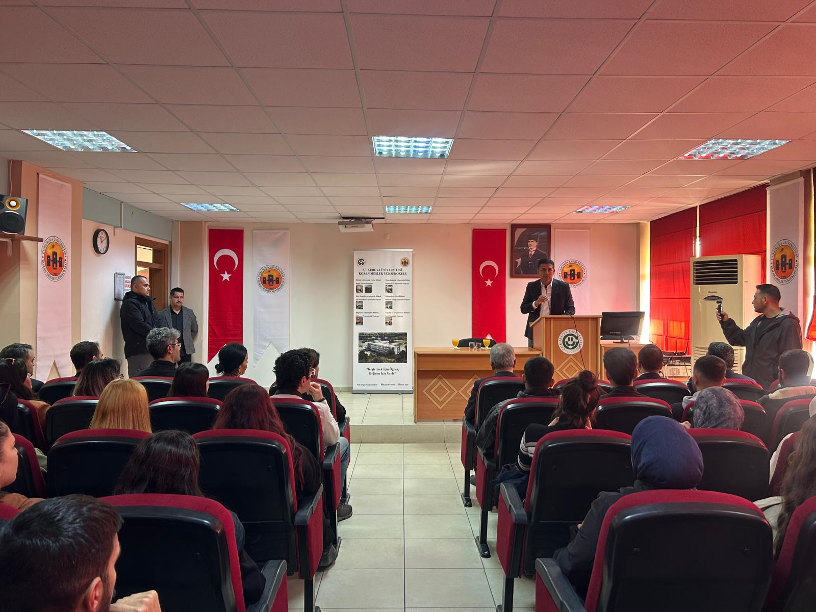 Tecrübeden Geleceğe Söyleşiler Etkinlik Serisinde Konuğumuz Kozan Belediye Başkanı Sayın Mustafa ATLI Oldu