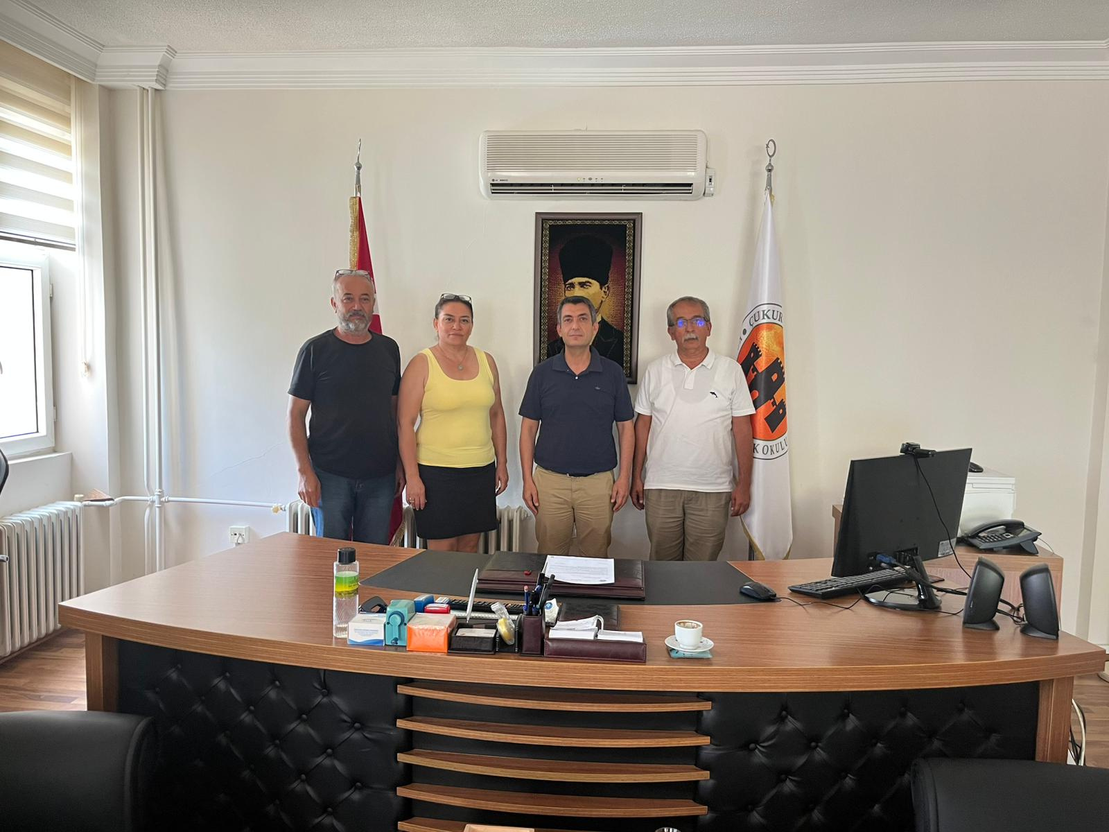 Kozan Orman İşletme Müdürü Mahmut MENZİLETOĞLU’ndan İadeiziyaret