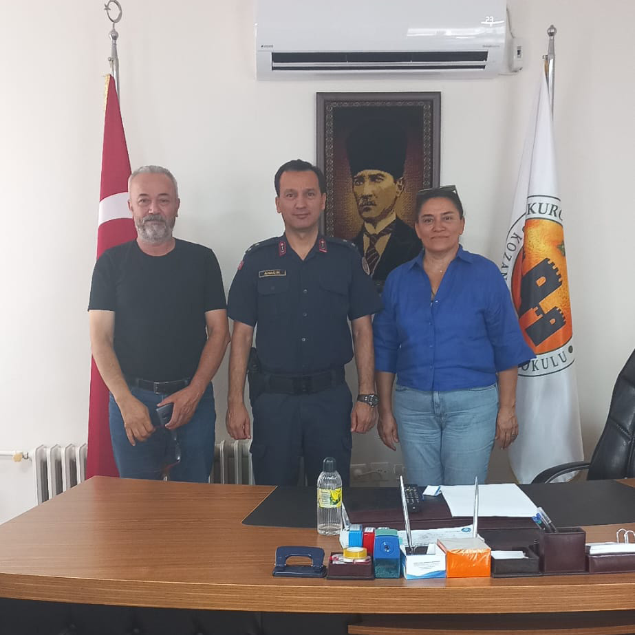 İlçe Jandarma Komutanı Üsteğmen Nuh ANACIK’tan Veda Ziyareti