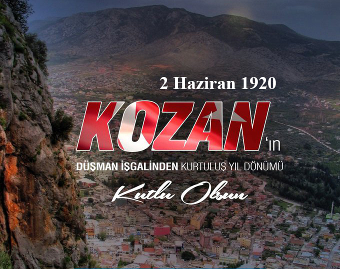 Kozanımızın, 106. kurtuluş yıldönümünü kutluyor, başta Gazi Mustafa Kemal ATATÜRK olmak üzere tüm şehitlerimizi rahmetle anıyoruz.