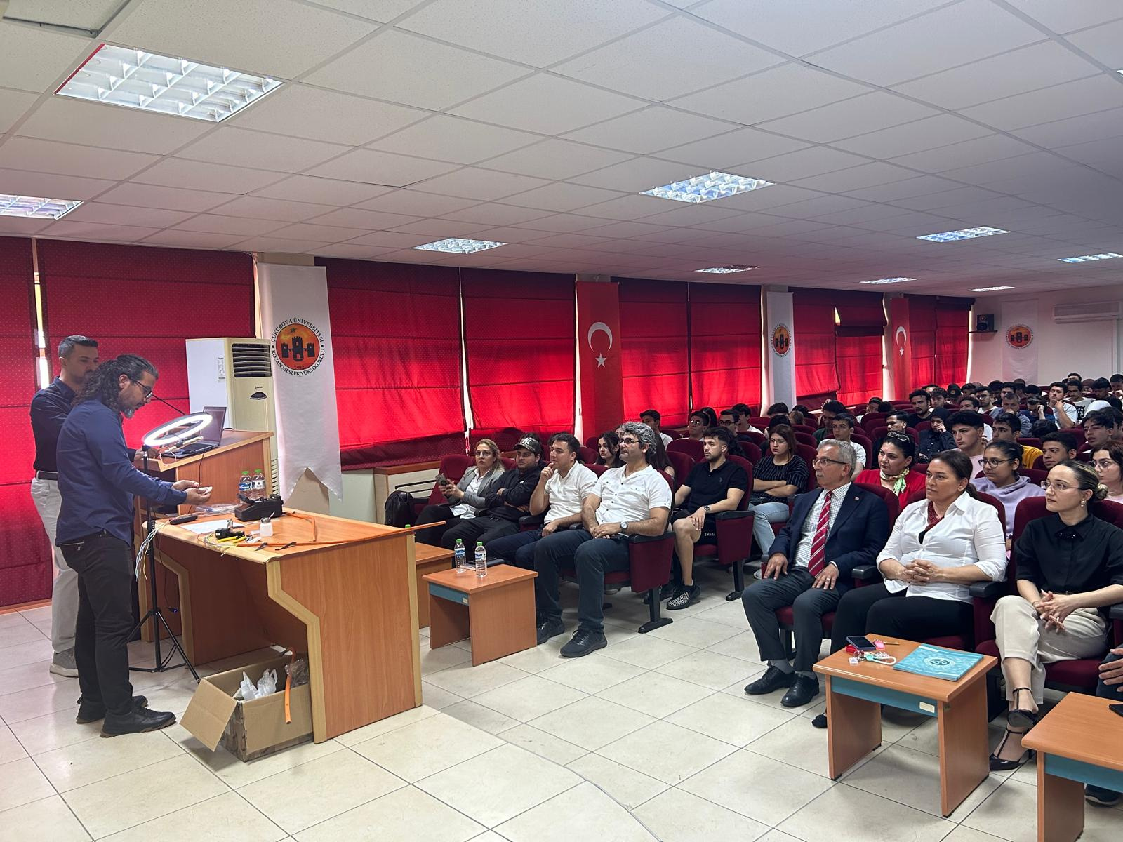 Türk Telekom Adana Bölge Müdürlüğü İş Birliğiyle Mesleki Gelişim Seminerimizi Gerçekleştirdik