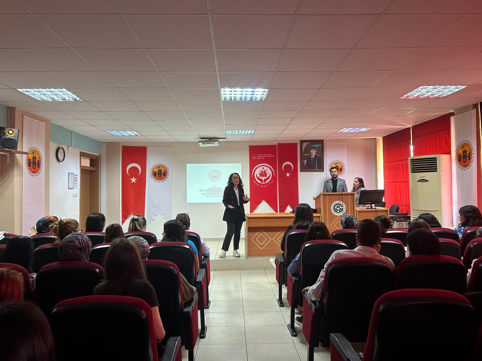 Farkındalık Etkinlikleri Kapsamında "Ailemiz, Geleceğimiz" Adlı Eğitim Semineri Düzenlendi