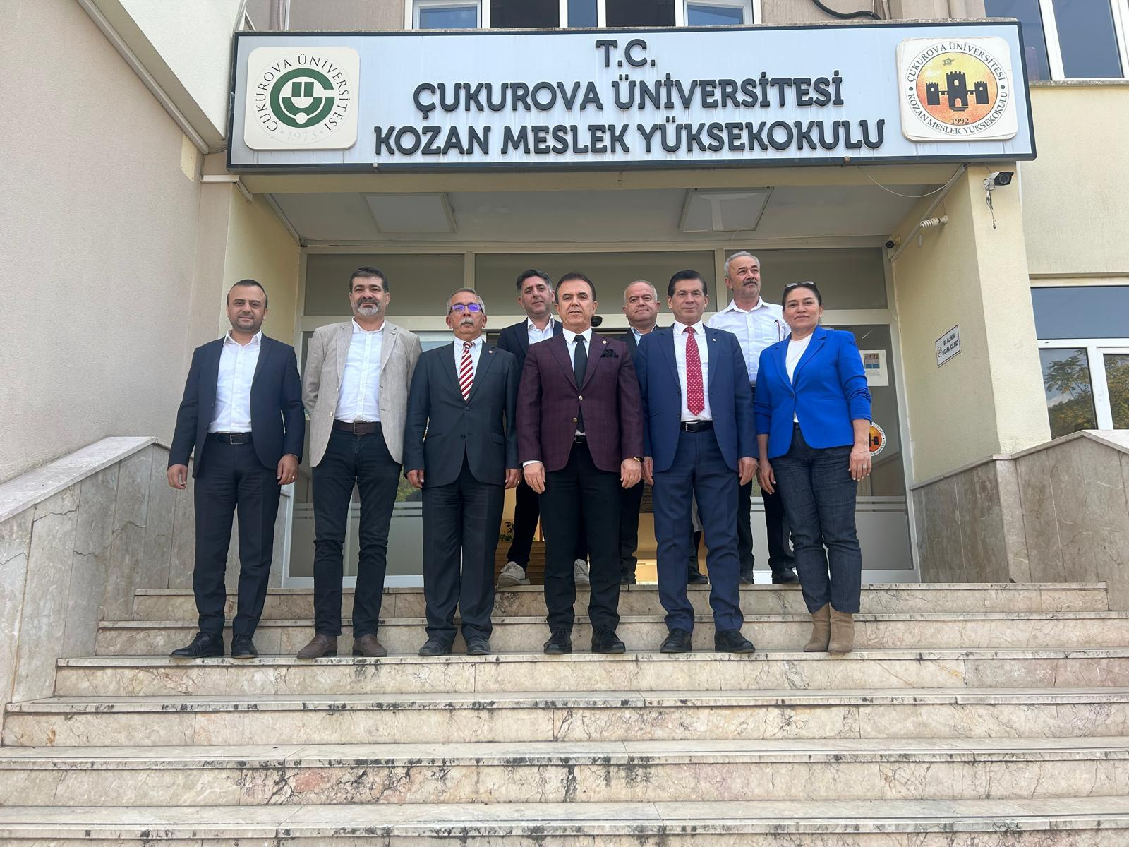 Kozan Ticaret Odası, Kozan Ticaret Borsası ve Kozan Meslek Yüksekokulu Protokol Yürütme Kurulu Toplantısı Yapıldı