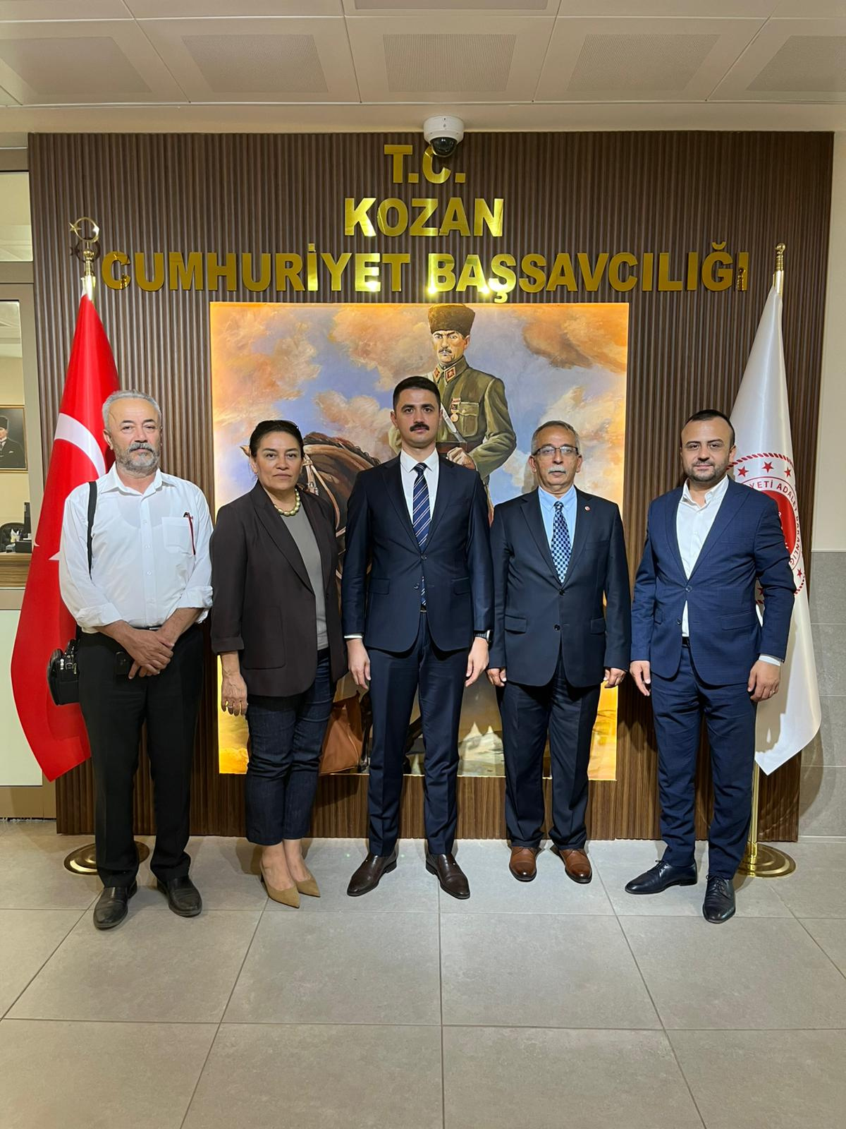 Kozan Cumhuriyet Başsavcısı Tayfun AKBAŞ’a Hayırlı Olsun Ziyareti