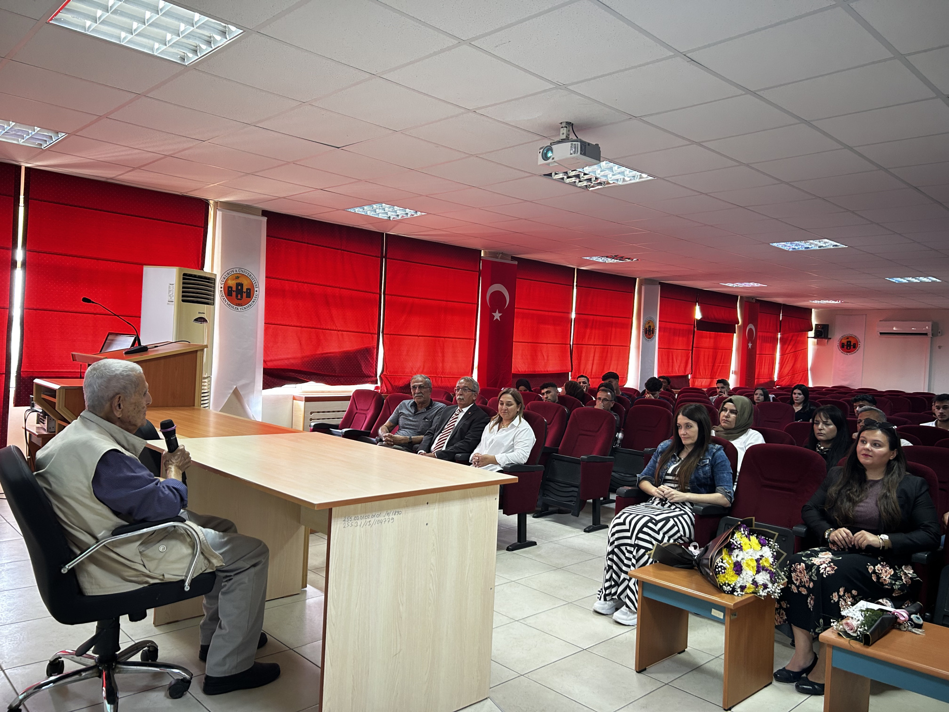 Emekli Öğretim Üyesi Prof.Dr. Hikmet SAYGILI Bahçe Tarımı Programının Açılış Dersini Verdi