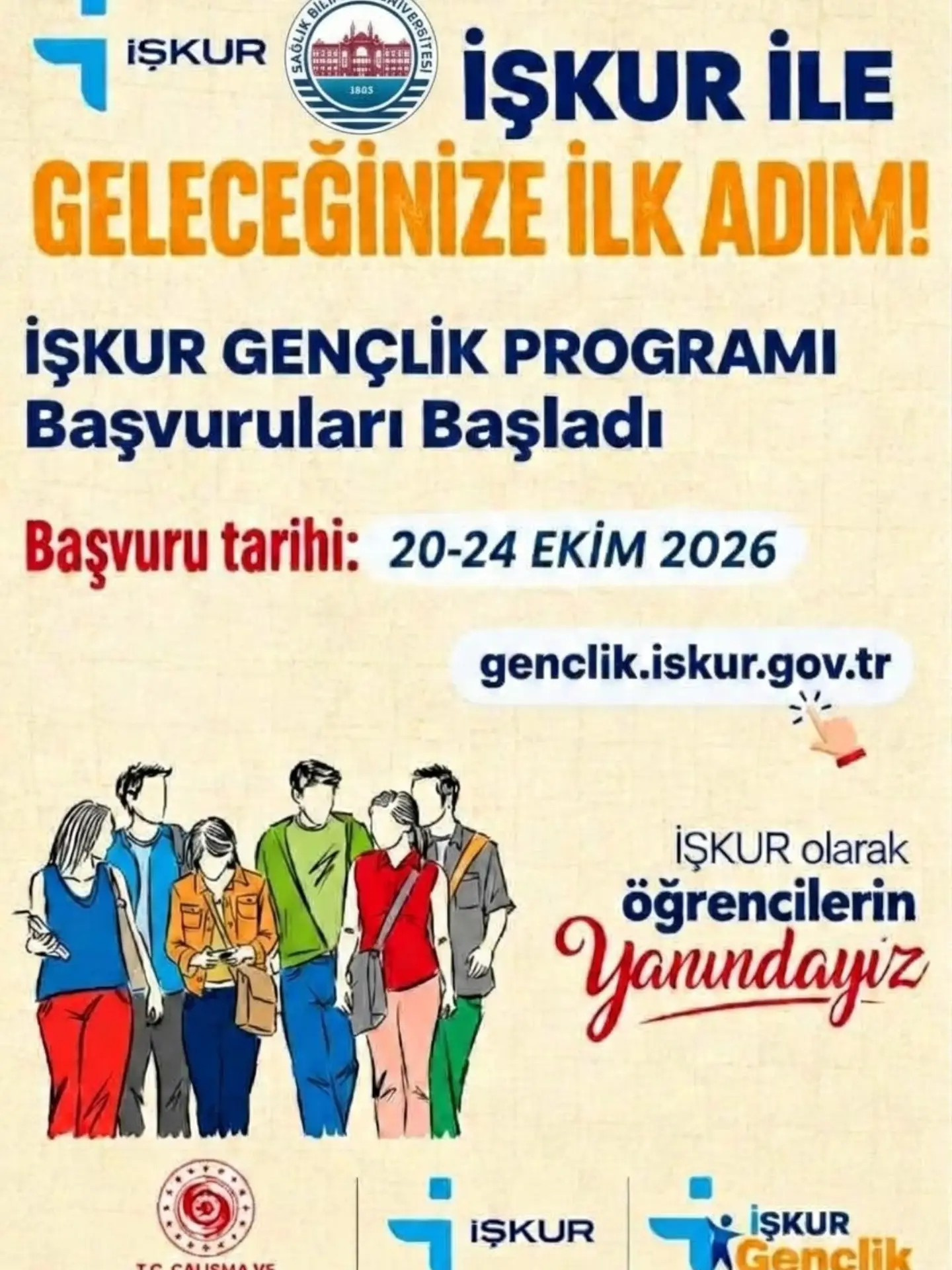 İŞKUR Gençlik Programı Başvuruları Başladı